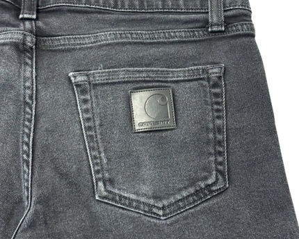 Carhartt WIP Rebel Pant Black Slim Fit Jeans