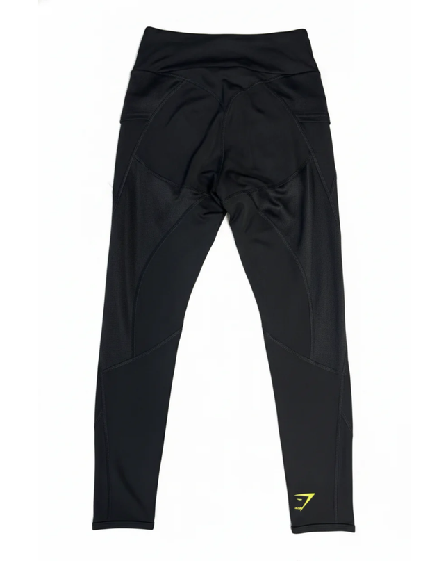 Gymshark Black Mesh Panel Training Leggings