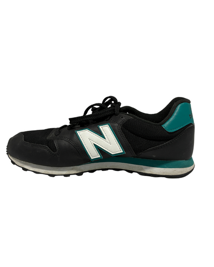New Balance 500 Retro Running Sneakers |  Black & Teal | EU 43