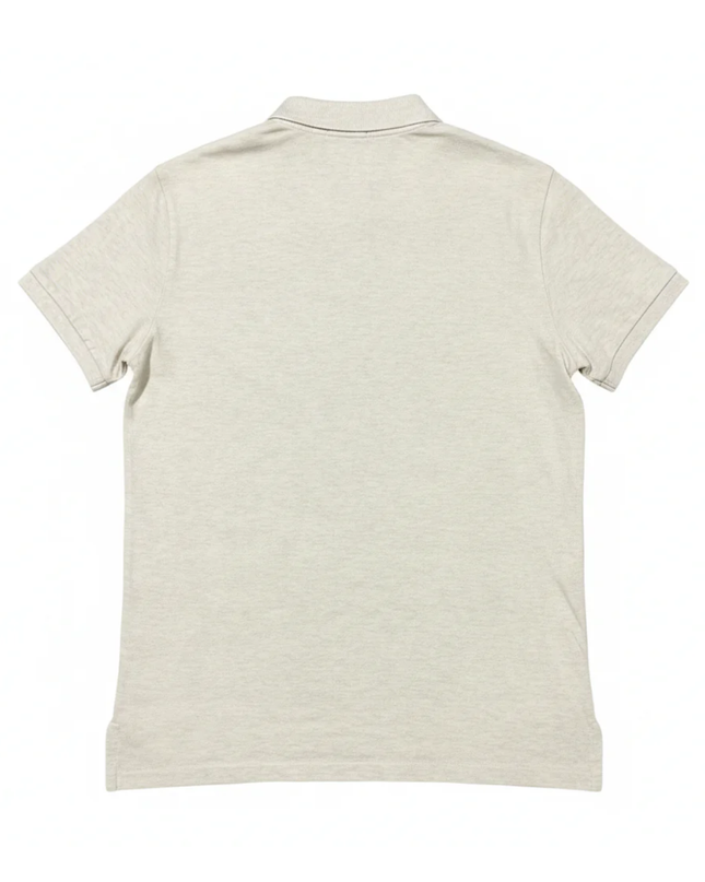 Polo Ralph Lauren Beige Short Sleeve Custom Slim Fit Polo Shirt