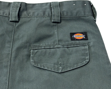 Dickies Dark Green Straight Leg Workwear Pants