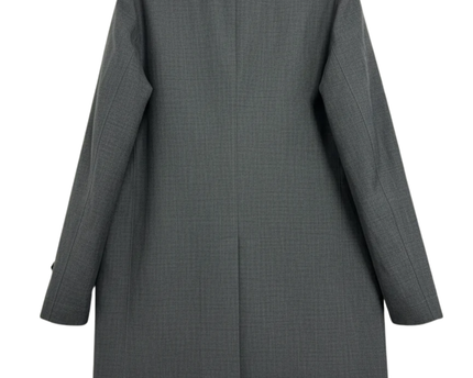 Michael Kors Grey Slim Fit Car Coat
