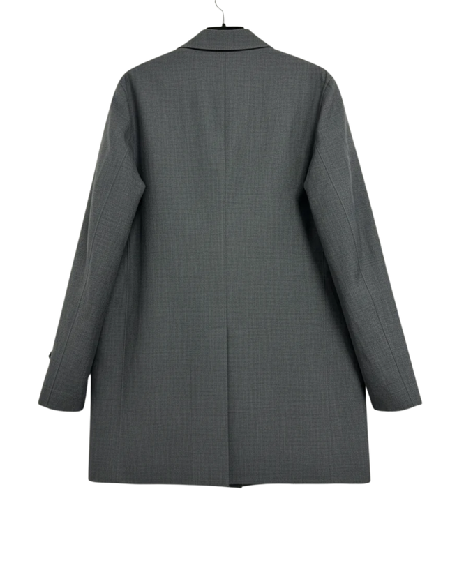 Michael Kors Grey Slim Fit Car Coat