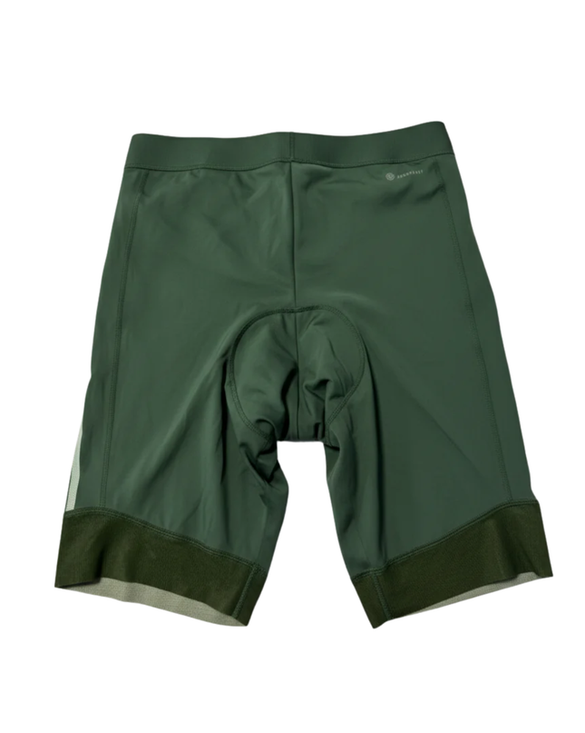 Adidas Green High-Waisted Padded Cycling Biker Shorts