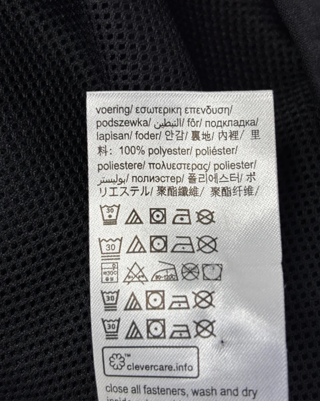 Calvin Klein Black Performance Hooded Windbreaker Sports Jacket