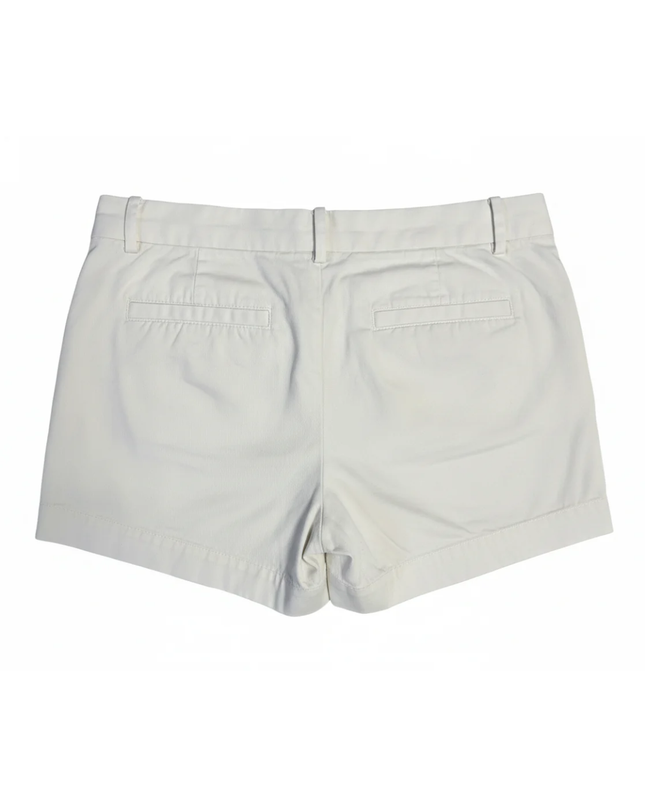 GAP White Sunkissed Cotton Chino Shorts