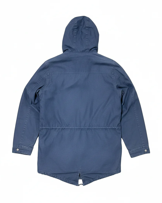 Carhartt Blue Clash Parka Hooded Jacket