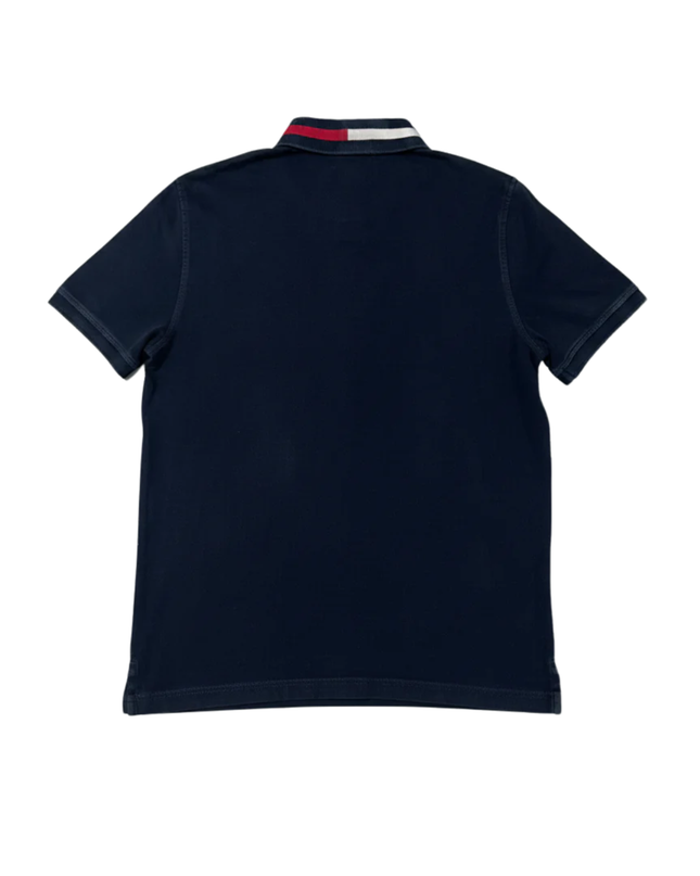 Tommy Hilfiger Navy Blue Short Sleeve Polo Shirt
