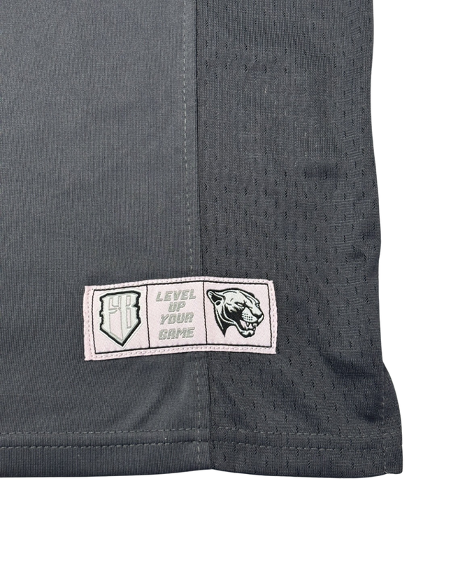 FB Sister Grey Graphic Football Jersey