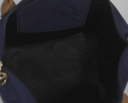 Longchamp Navy Le Pliage Large Nylon Shoulder Bag