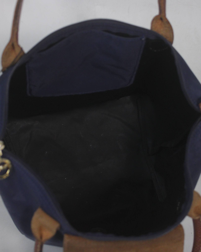 Longchamp Navy Le Pliage Large Nylon Shoulder Bag