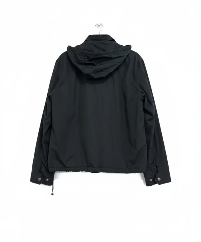 Polo Ralph Lauren Black Hooded Fleece-Lined Jacket
