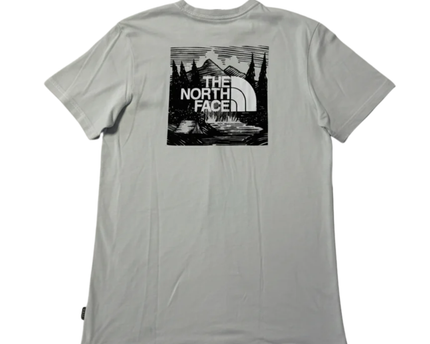 The North Face White Graphic Short Sleeve Tee