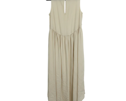 Mango Beige Sleeveless High-Low Dress W/TAG