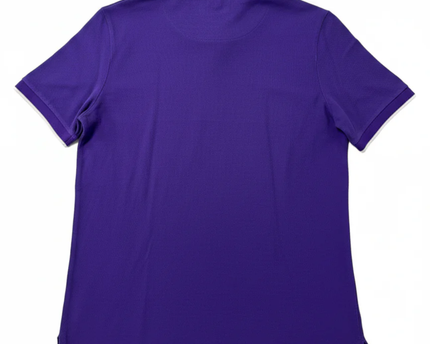 Hugo Boss Purple Long Staple Cotton Polo Shirt