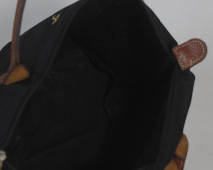 Longchamp Black Le Pliage Tote Bag