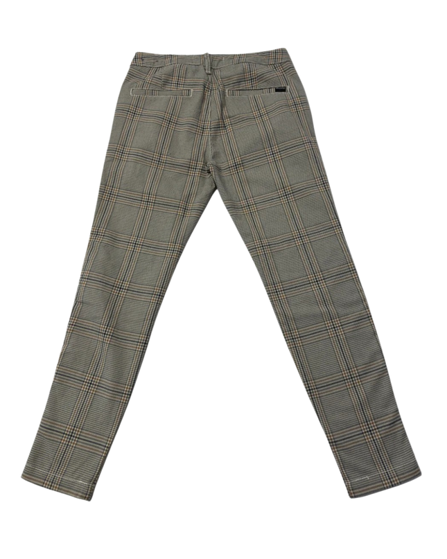 Hollister Grey Plaid Super Skinny Chino Pants