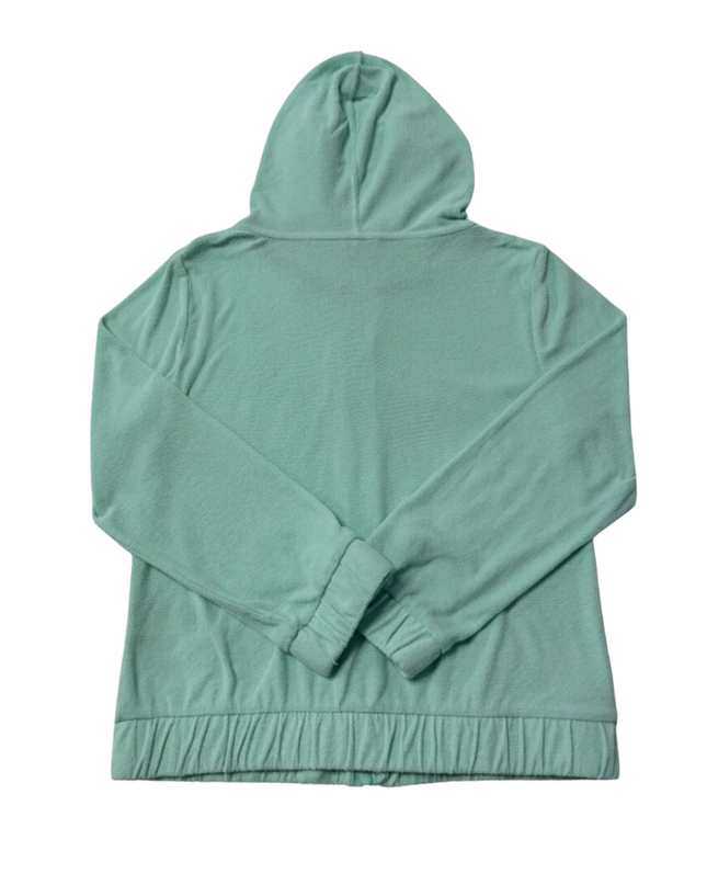 Juicy Couture Mint Green Terry Cloth Zip-Up Hoodie