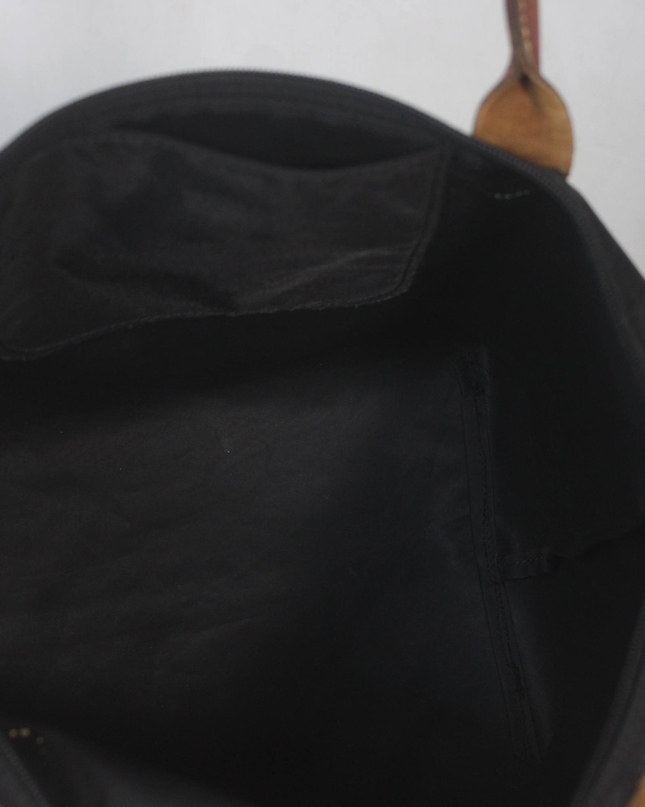 Longchamp Black Le Pliage Large Shoulder Bag