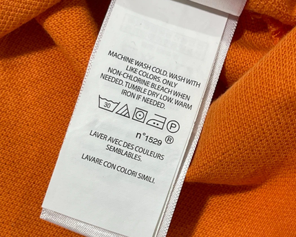 Polo Ralph Lauren Orange Long-Sleeve Big Pony Polo Shirt