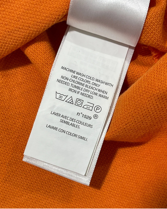 Polo Ralph Lauren Orange Long-Sleeve Big Pony Polo Shirt