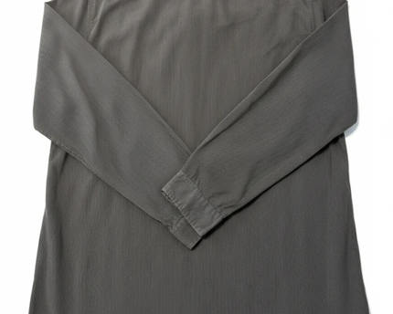 BOSS Regular Fit Grey Micro-Stripe Long Sleeve Shirt
