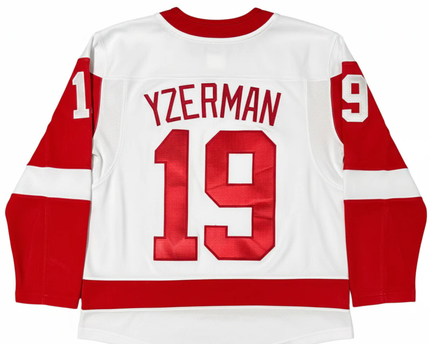 Fanatics White Detroit Red Wings Steve Yzerman NHL Jersey