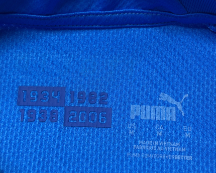 Puma Blue Italy Stadium Home Jersey