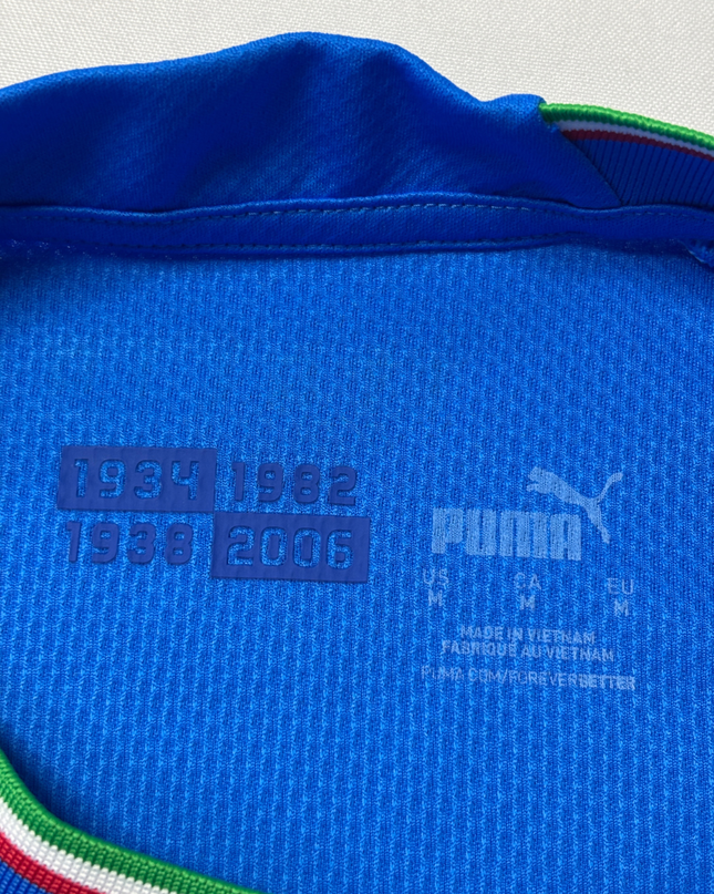 Puma Blue Italy Stadium Home Jersey