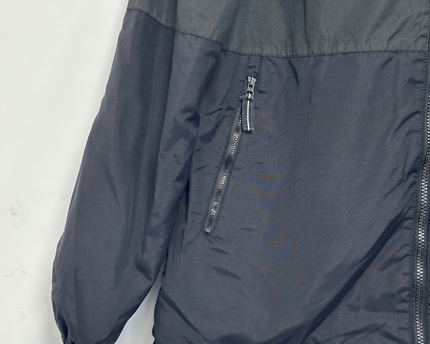 Stussy World Tour Hooded Black Windbreaker Jacket