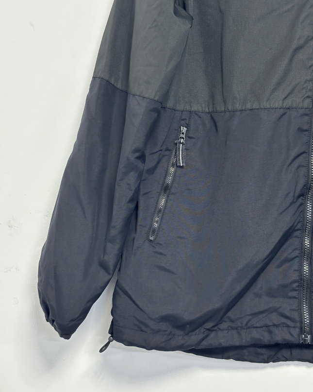 Stussy World Tour Hooded Black Windbreaker Jacket