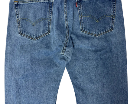 Levi's Blue 505 Regular Fit Straight Leg Jeans