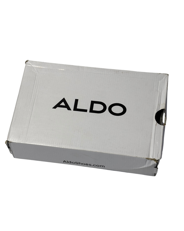 Aldo Red Lilian Strappy Square Toe Low Heel Sandals | With Box