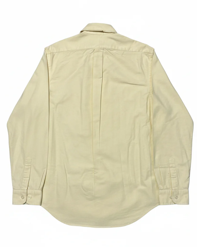 Ralph Lauren Classic Yellow Long Sleeve Button Down Shirt