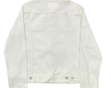 Levi's White Denim Trucker Jacket