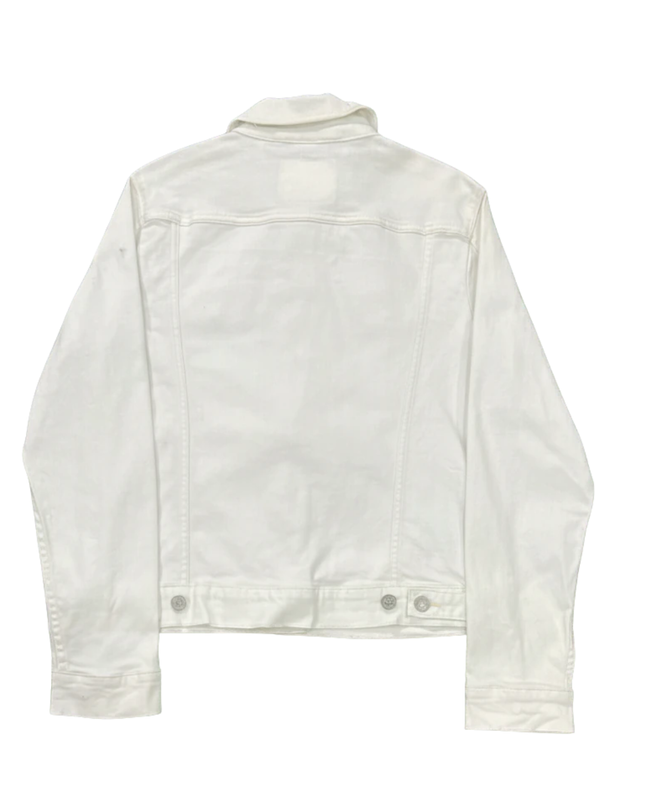 Levi's White Denim Trucker Jacket