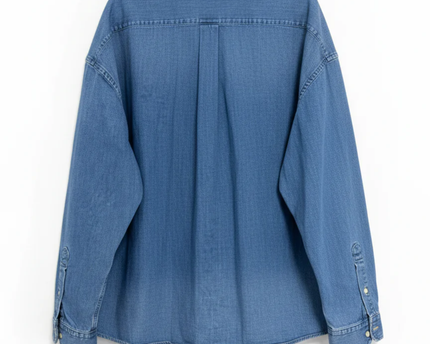 Polo Ralph Lauren Blue Denim Long-Sleeve Button-Down Shirt