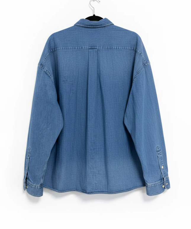 Polo Ralph Lauren Blue Denim Long-Sleeve Button-Down Shirt