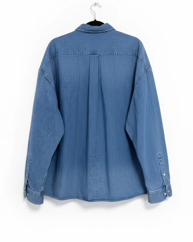 Polo Ralph Lauren Blue Denim Long-Sleeve Button-Down Shirt