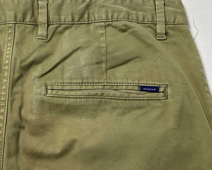 Gant Olive Molsey Extra Slim Chino Pants