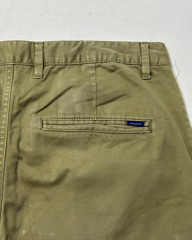 Gant Olive Molsey Extra Slim Chino Pants