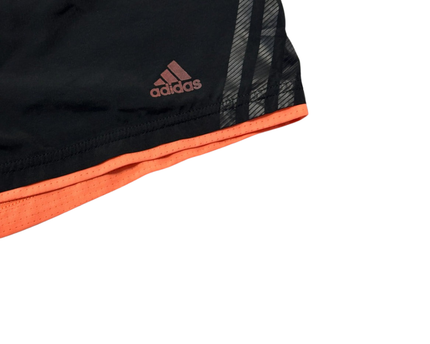 Adidas Black Supernova Performance Running Shorts