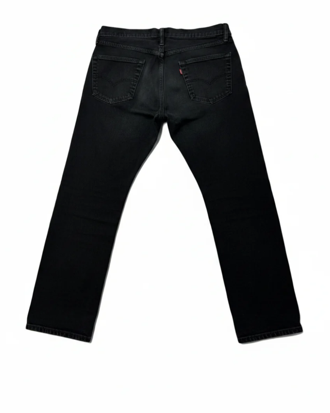 Levi's Black 502 Regular Taper Fit Jeans