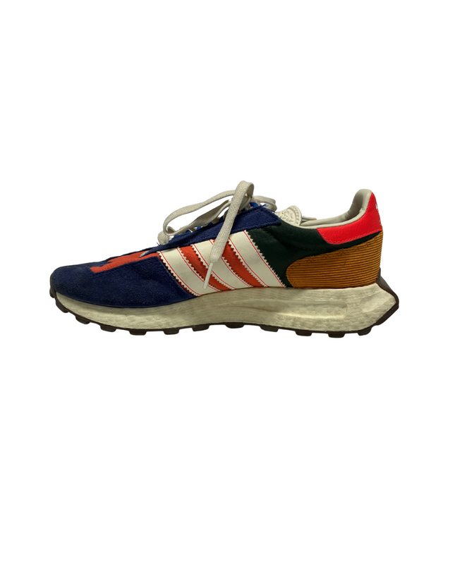 Adidas ZX 500 Boost Retro Trainers | Multicolor Navy & Red | EU 42.5