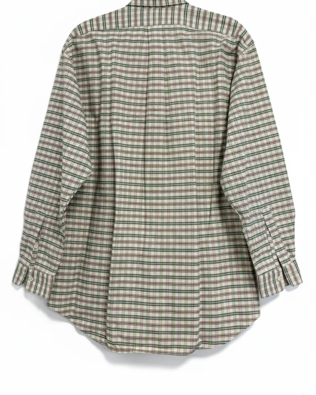 Polo by Ralph Lauren Multicolor Plaid Cotton Button-Down Shirt