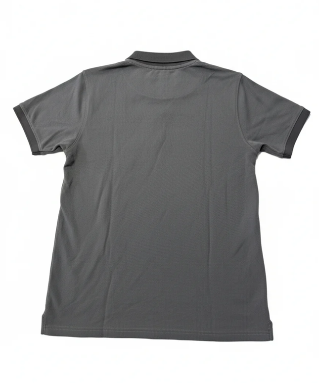 Tom Tailor Grey Cotton Piqué Polo Shirt