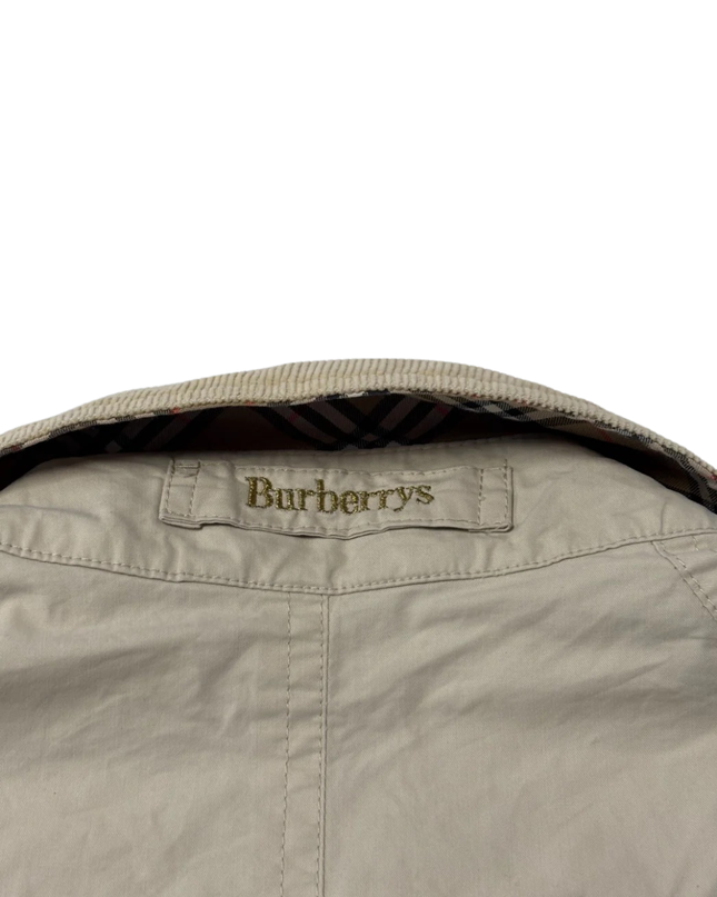 Burberrys Vintage Beige Fireman Toggle Jacket