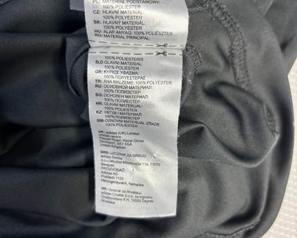 Adidas Grey Performance Sports T-Shirt