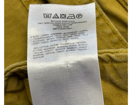 Dickies Mustard Herringbone Fatigue Utility Pants