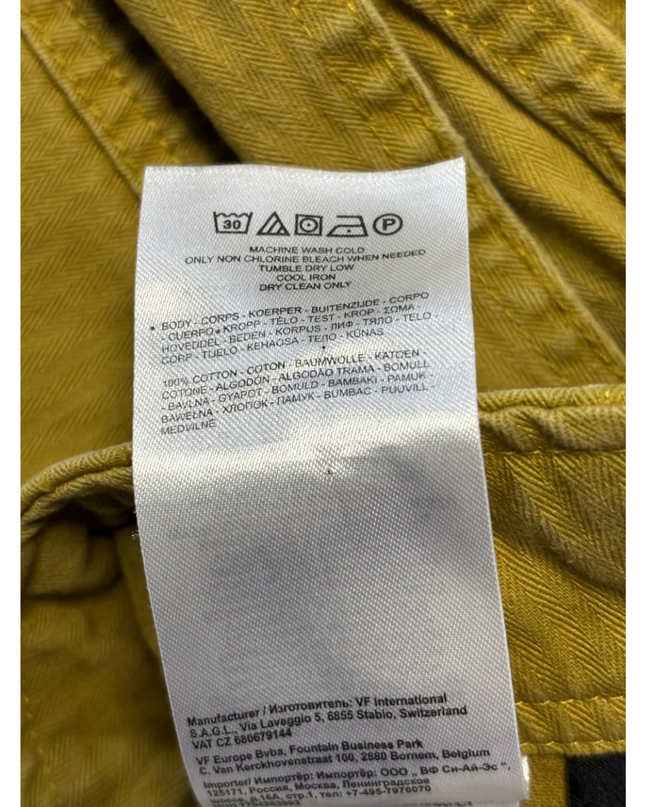 Dickies Mustard Herringbone Fatigue Utility Pants